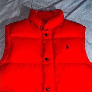 Polo Ralph Lauren Fire Red Bubble vest